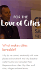 Mobile Screenshot of fortheloveofcities.com